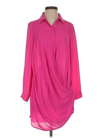 Pre-owned Krisa Casual Dress In Pink