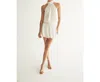 Krisa Ruffle Skirt In Cream In White
