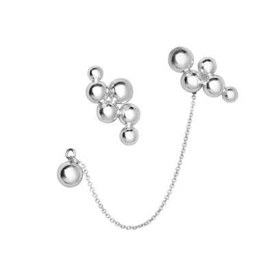 Krista Lehari Jewellery Women's Quicksilver Soap Earrings In Metallic