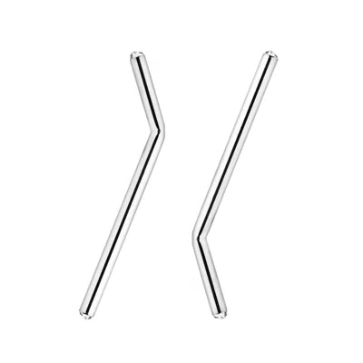 Krista Lehari Jewellery Women's Robocricket Sterling Silver Earrings Two In Metallic