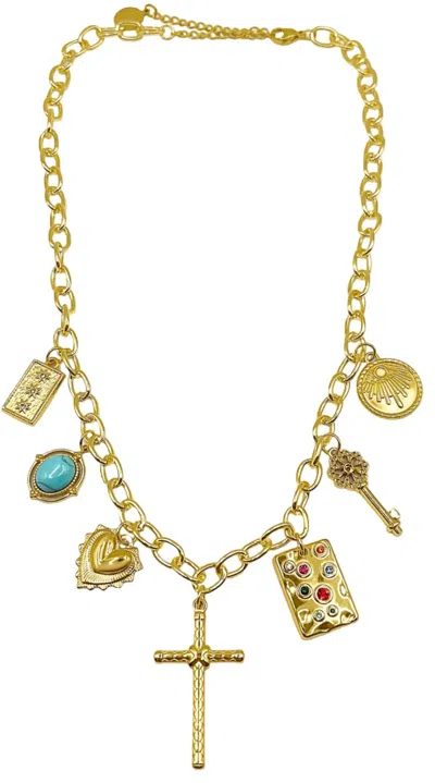 Kristalize Jewelry Women's Larkyn Necklace In Gold