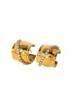 Kristalize Jewelry Women's Noel Earrings In Gold/cz In Multi