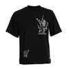 Kristel Kuslapuu Men's Black Medieval Old Guy Tshirt In Black