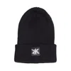 Kristel Kuslapuu Women's Black Merino Wool Beanie In Black