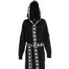 Kristel Kuslapuu Women's Black / White Black Cute Rats Knit Sweater Cardigan In Black/white