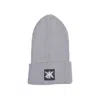 Kristel Kuslapuu Women's Grey Merino Wool Beanie In Grey