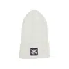 Kristel Kuslapuu Women's White Merino Wool Beanie In White
