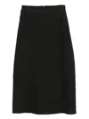 Kristensen Du Nord A-line Cotton Midi Skirt