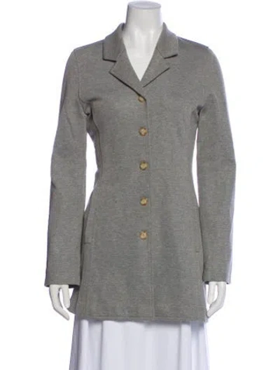 Pre-owned Kristensen Du Nord Blazer In Gray