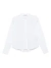 Kristensen Du Nord Button-down Cotton Shirt In White