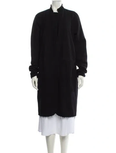 Pre-owned Kristensen Du Nord Cashmere Coat In Black