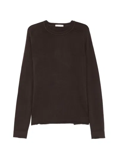 Kristensen Du Nord Cashmere Crew-neck Sweater In Brown