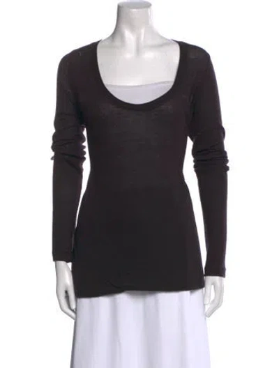 Pre-owned Kristensen Du Nord Cashmere Mini Dress In Black