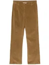 Kristensen Du Nord Corduroy Trousers In Brown