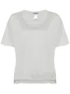 Kristensen Du Nord Cotton Jersey T-shirt In Grey