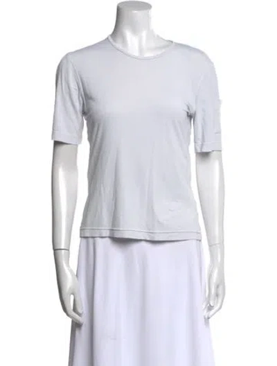 Pre-owned Kristensen Du Nord Crew Neck Short Sleeve T-shirt In Blue