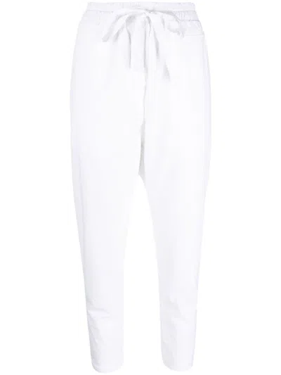 Kristensen Du Nord High-waisted Tie-fastening Trousers In White