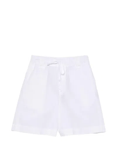 Kristensen Du Nord Drawstring-waist Shorts In White