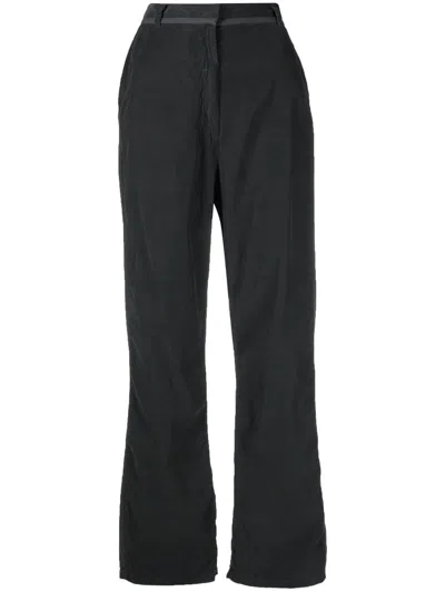 Kristensen Du Nord High-waisted Panelled Trousers In Grey