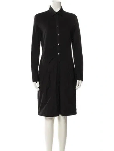 Pre-owned Kristensen Du Nord Knee-length Dress In Black