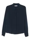 Kristensen Du Nord Long-sleeve Blouse In Blue