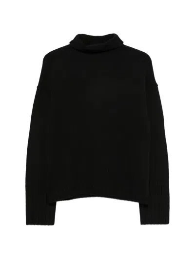 Kristensen Du Nord Roll-neck Sweater In Black