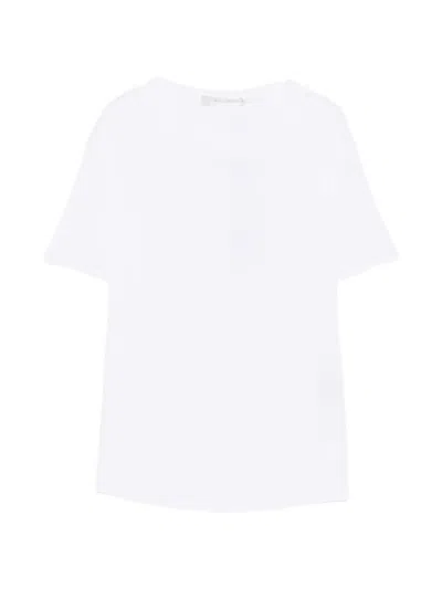 Kristensen Du Nord Round-neck T-shirt In White