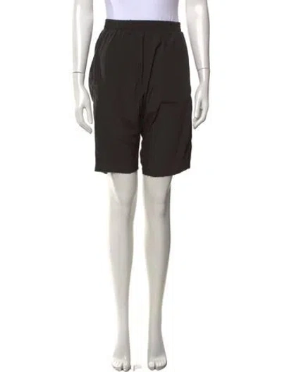 Pre-owned Kristensen Du Nord Silk Knee-length Shorts In Black
