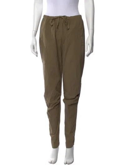 Pre-owned Kristensen Du Nord Straight Leg Pants In Green
