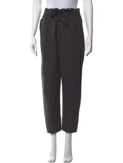 Pre-owned Kristensen Du Nord Straight Leg Pants In Grey