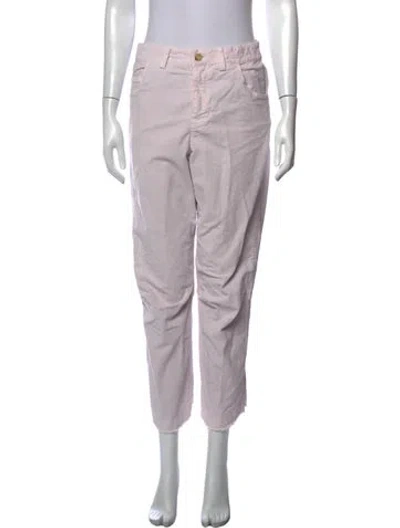 Pre-owned Kristensen Du Nord Straight Leg Pants In Purple