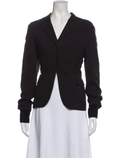 Pre-owned Kristensen Du Nord Virgin Wool Blazer In Gray