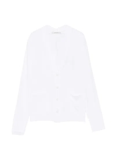 Kristensen Du Nord V-neck Patch-pocket Cardigan In Multi