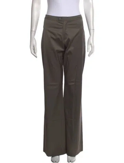 Pre-owned Kristensen Du Nord Wide Leg Pants In Grey