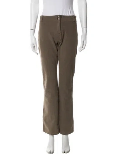 Pre-owned Kristensen Du Nord Wide Leg Pants In Neutral