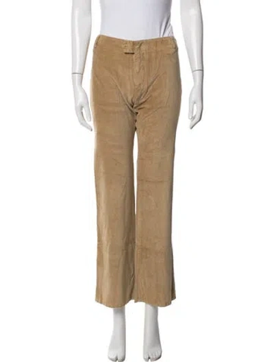 Pre-owned Kristensen Du Nord Wide Leg Pants In Neutrals