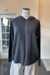 Kristensen Du Nord Women's Cashmere Hoodie In Graphite
