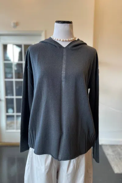 Kristensen Du Nord Women's Cashmere Hoodie In Graphite