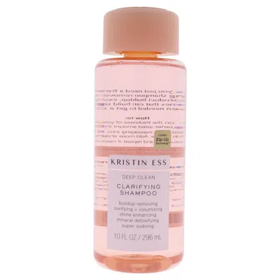 Kristin Ess Deep Clean Clarifying Shampoo By  For Unisex - 10 oz Shampoo In White
