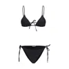 Kristina Ti Black Polyester Bikini In Black
