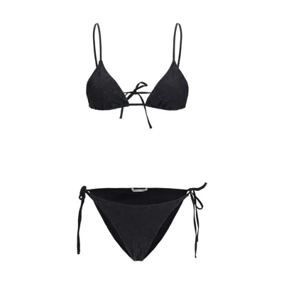KRISTINA TI KRISTINA TI BLACK POLYESTER WOMEN'S BIKINI
