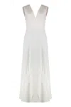 Kristina Ti Cotton Dress In White