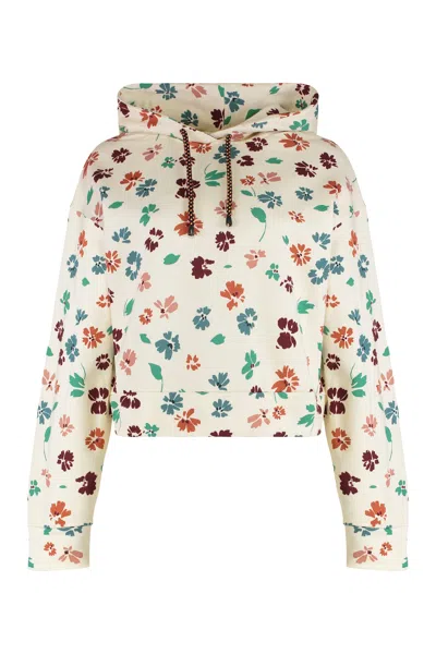 Kristina Ti Cotton Hoodie In Neutral