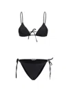 Kristina Ti Black Polyester Bikini In Black