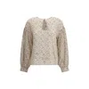 Kristina Ti Floral Print Silk Blouse