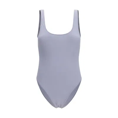 Kristina Ti Gray Polyamide One-piece Swimsuit In Multi