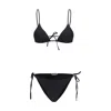 Kristina Ti Black Polyester Bikini In Black