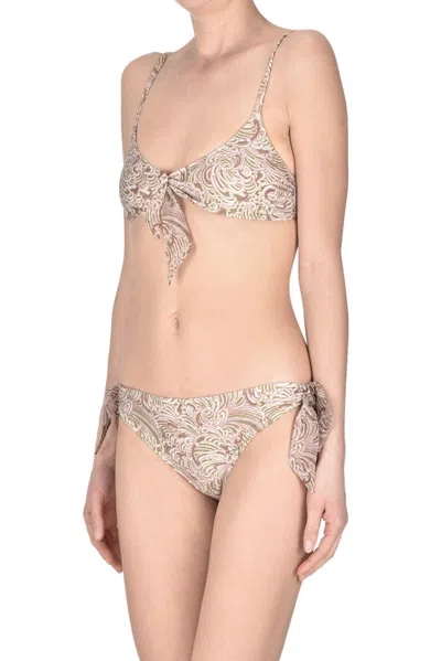 Kristina Ti Printed Bikini In Cipria