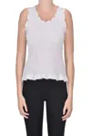 Kristina Ti Ribbed Knit Top In Pink
