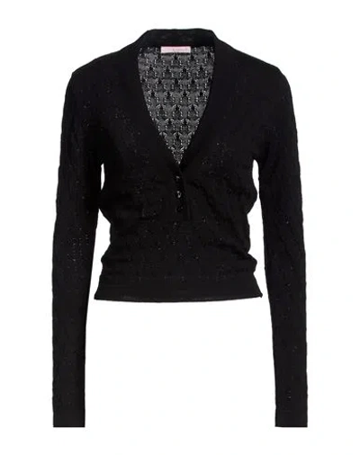 Kristina Ti Woman Sweater Black Size L Merino Wool